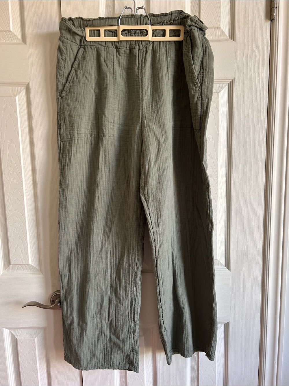 🌿 GAP Double Gauze Pull-On Pants
